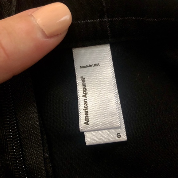 American Apparel Black Miniskirt - Picture 4 of 4